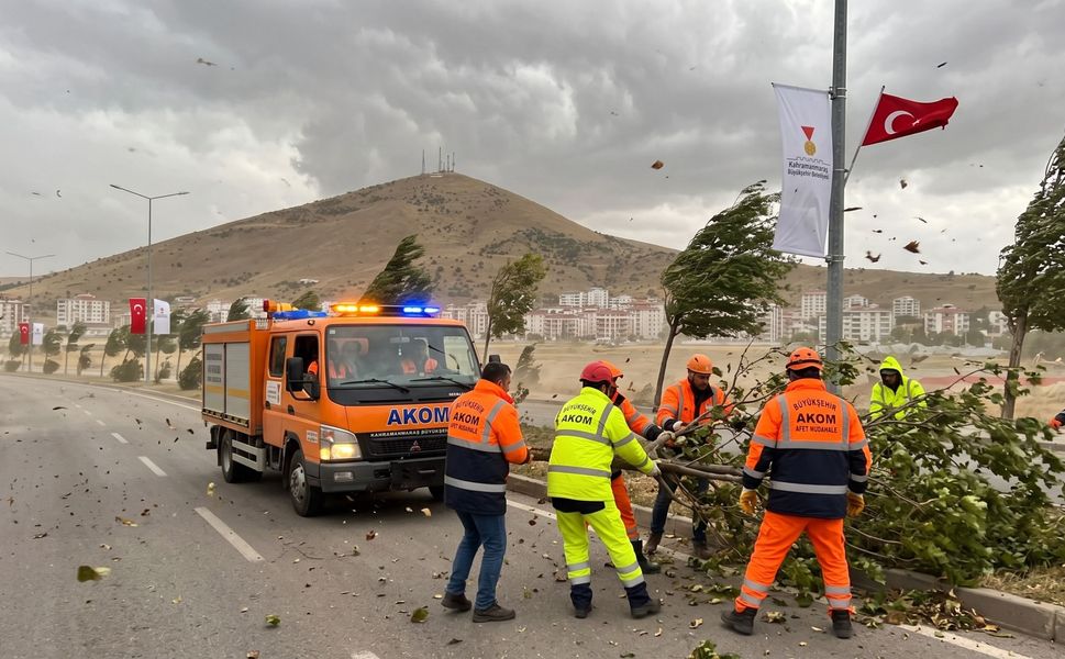 Afşin İçin Kuvvetli Rüzgâr Uyarısı!