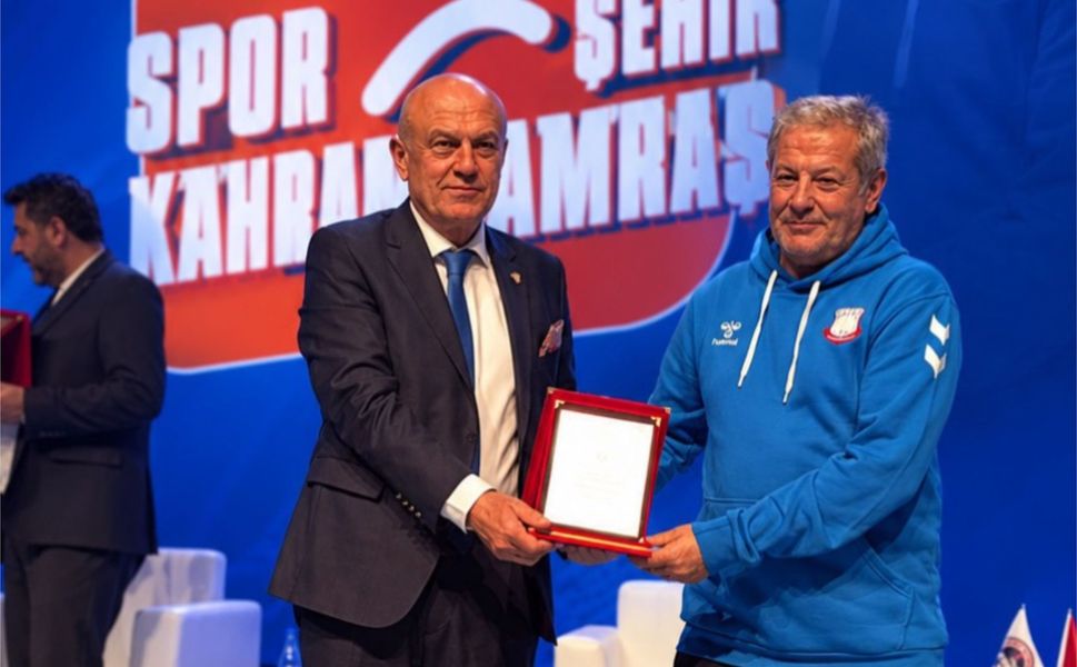 Afşin Spor’a Yılın En Başarılı Kulübü Ödülü Verildi