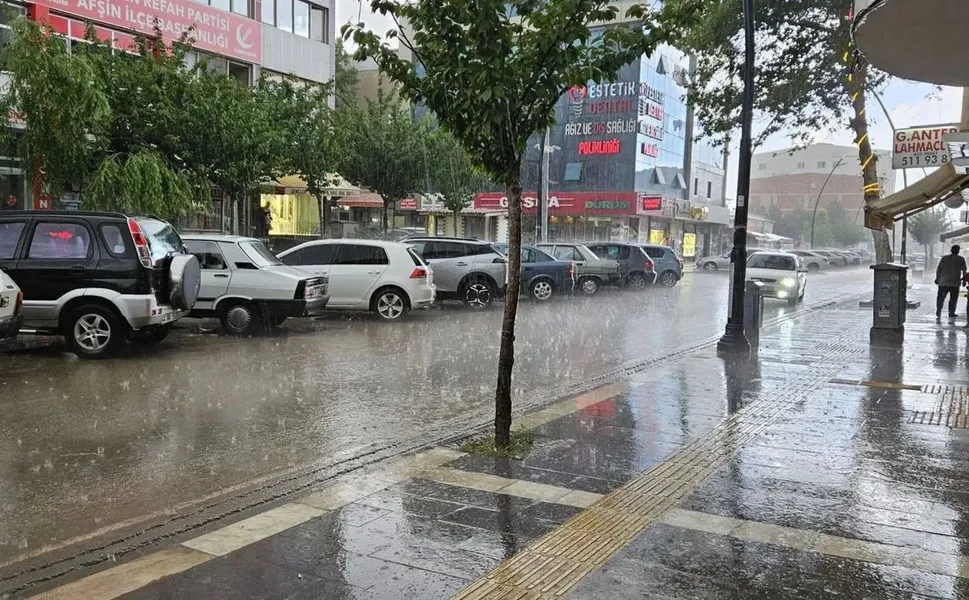 Afşin Yine İlk Sırada! İşte Ölçülen Yağış Miktarı