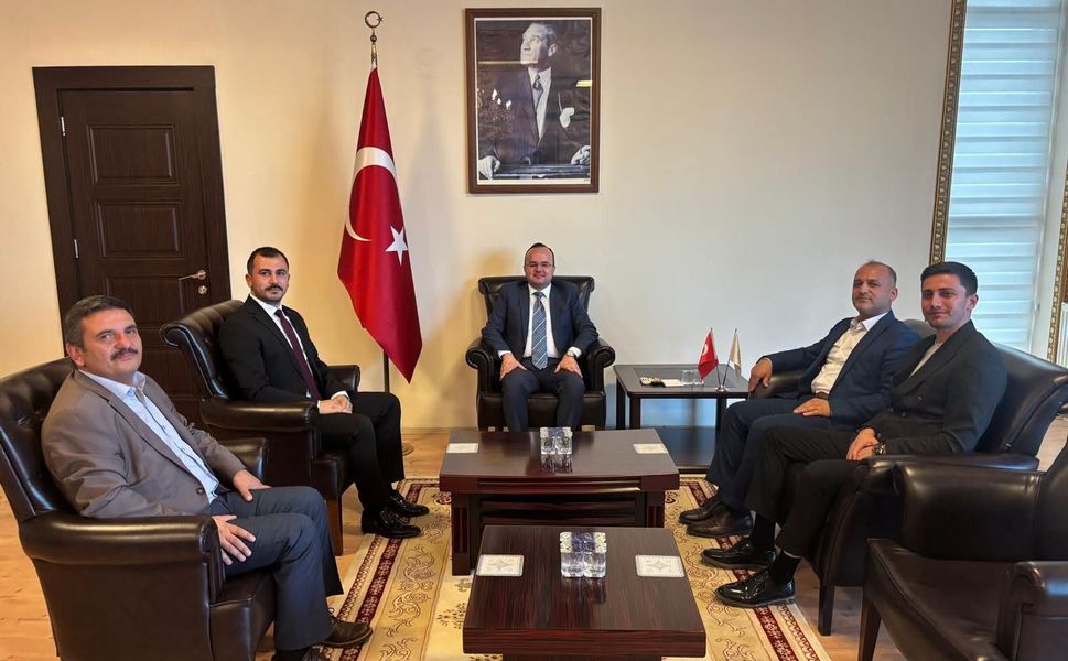 Anahtar Parti Afşin Teşkilatından Kaymakam Arslantürk’e Ziyaret