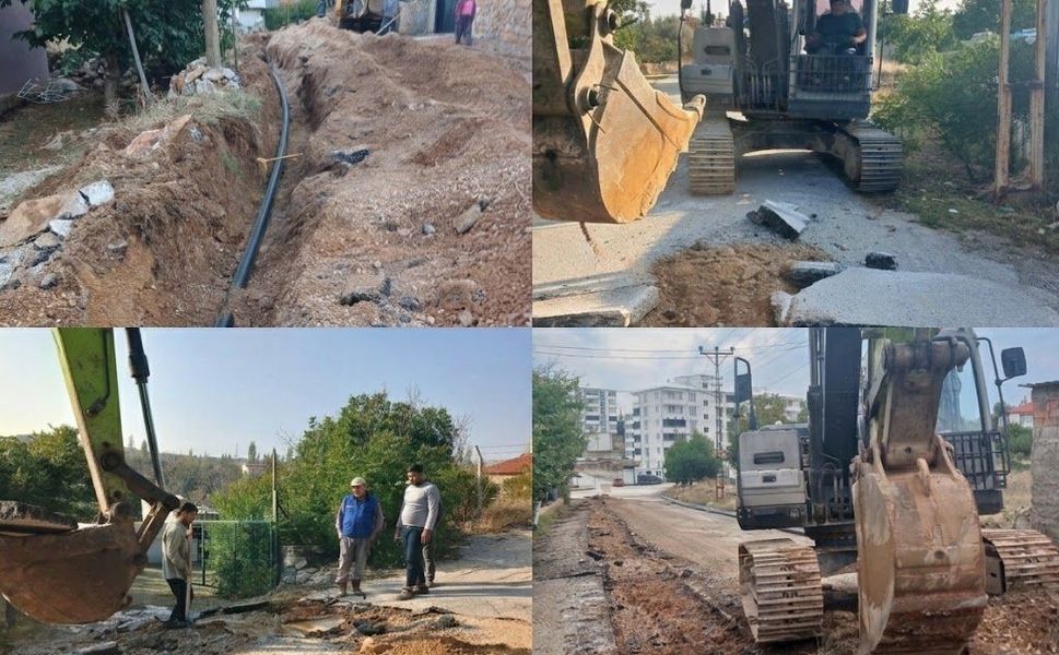 Beyceğiz Mahallesi’nde Su Boruları Yenileniyor