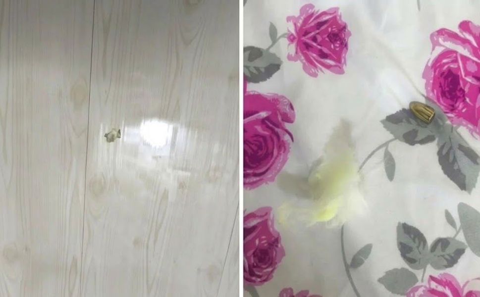 Tavanı Delip Evin İçine Düştü: Yorgun Mermi Paniği!