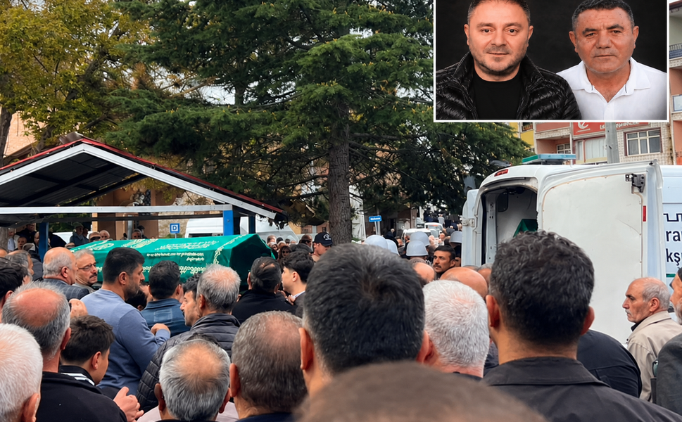 Feci Kazada Hayatını Kaybeden Dayı ve Yeğen Son Yolculuğuna Uğurlandı