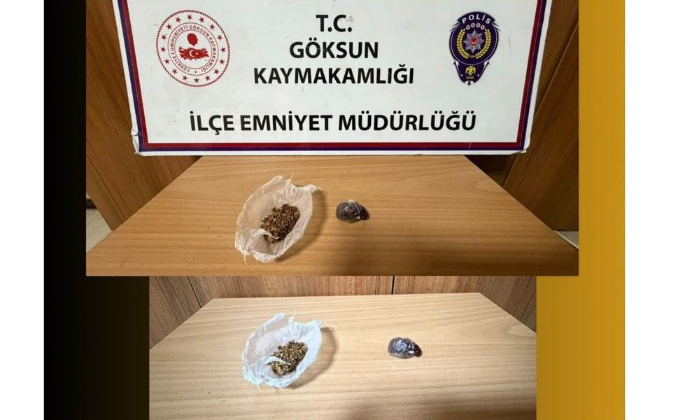 Göksun’da Uyuşturucu Operasyonu: 1 Şüpheli Tutuklandı