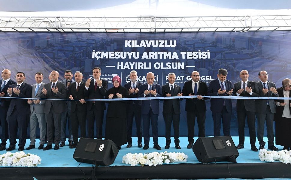 Kılavuzlu İçmesuyu Arıtma Tesisi Hizmete Açıldı