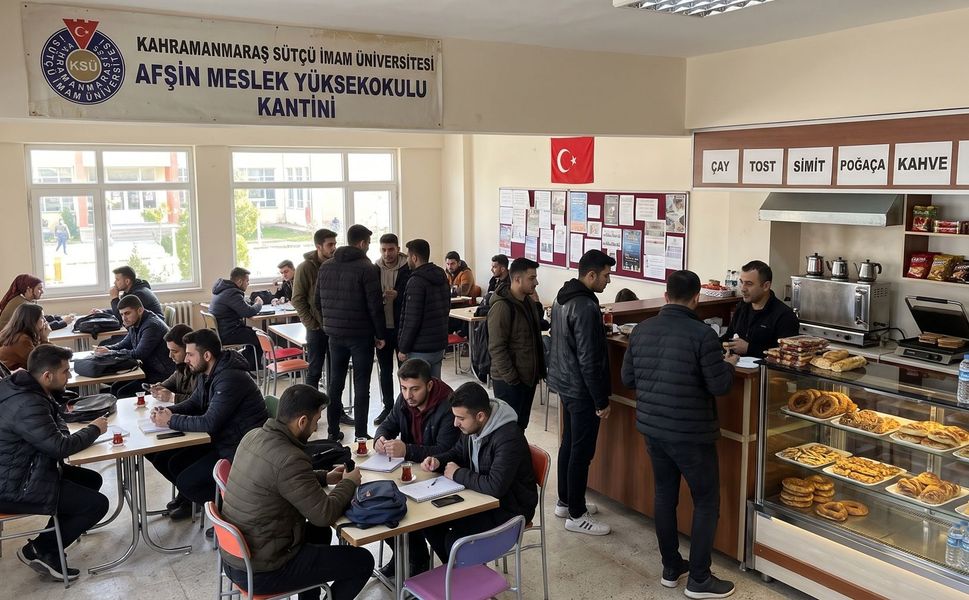 KSÜ, Afşin Dahil 4 İlçedeki Kantinleri Kiraya Verecek