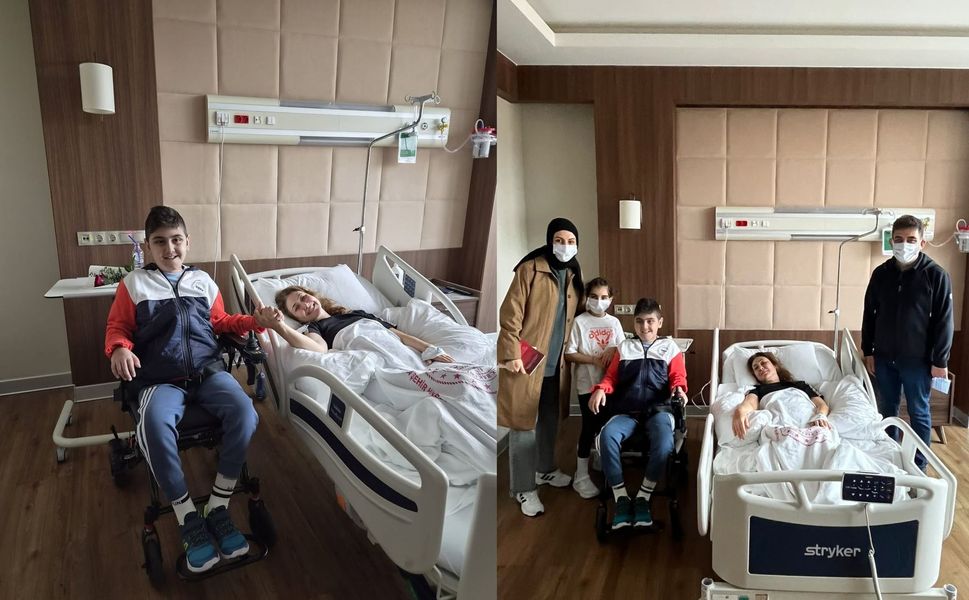 Okul Saldırısında Yaralanan Öğrenciden Kazada Yaralanan Vekile Ziyaret