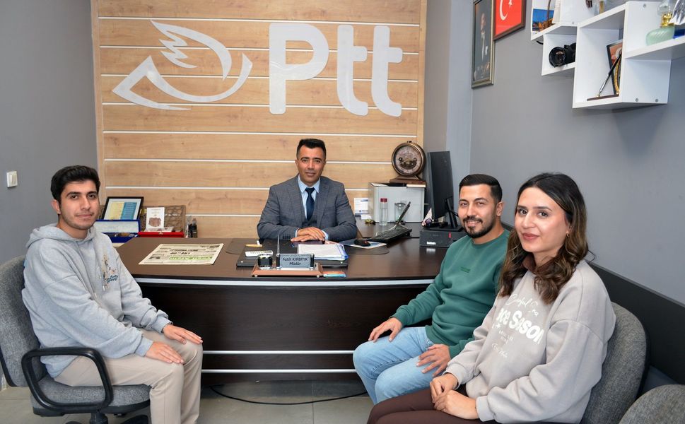 PTT’nin 186. Yılında Yeşil Afşin Gazetesi’nden Anlamlı Ziyaret