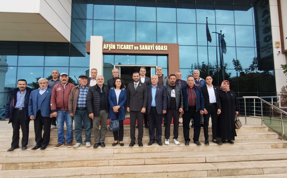 Yeni Parti Afşin Teşkilatı’ndan Osman Karatut’a Hayırlı Olsun Ziyareti