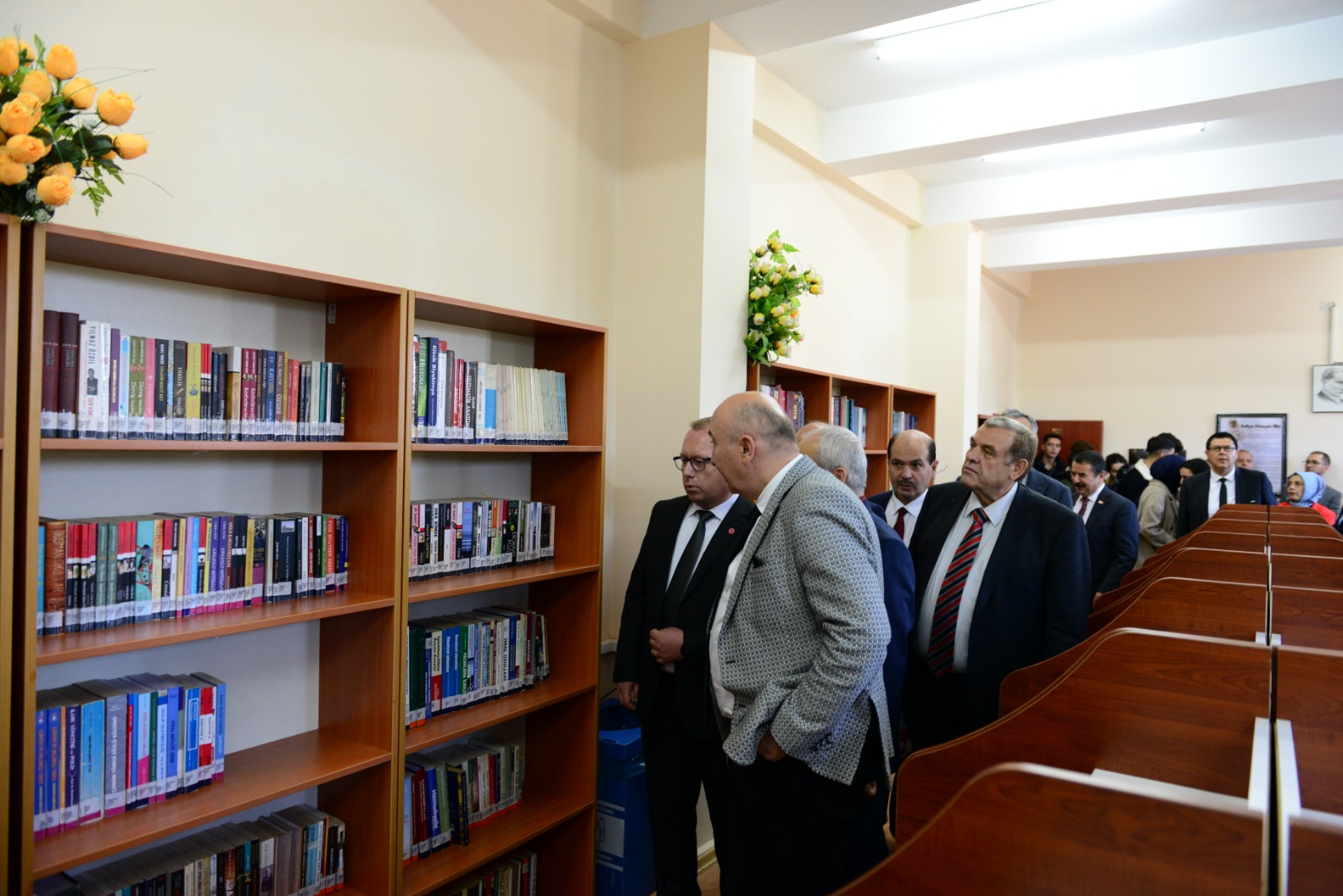 Afşin Sağlık Yüksekokulunda Safiye Hüseyin Elbi Kütüphanesi Açıldı (6)