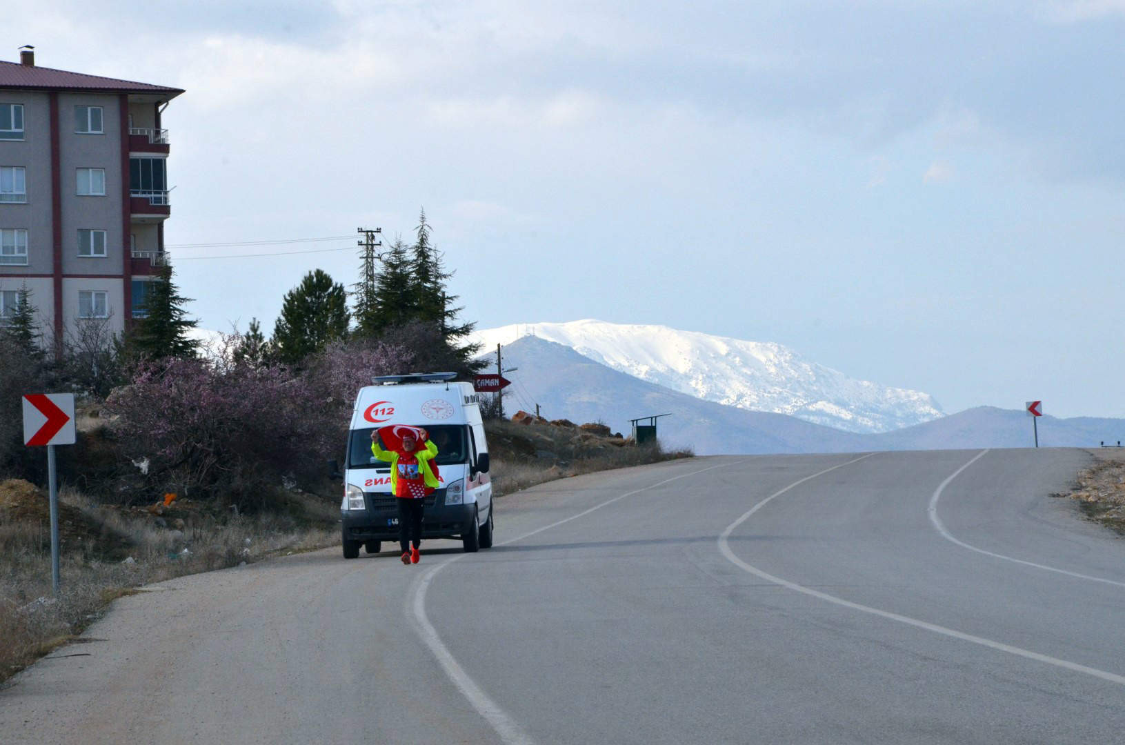 14 Kilometre Koşarak Tıp Bayramını Kutladı (2)