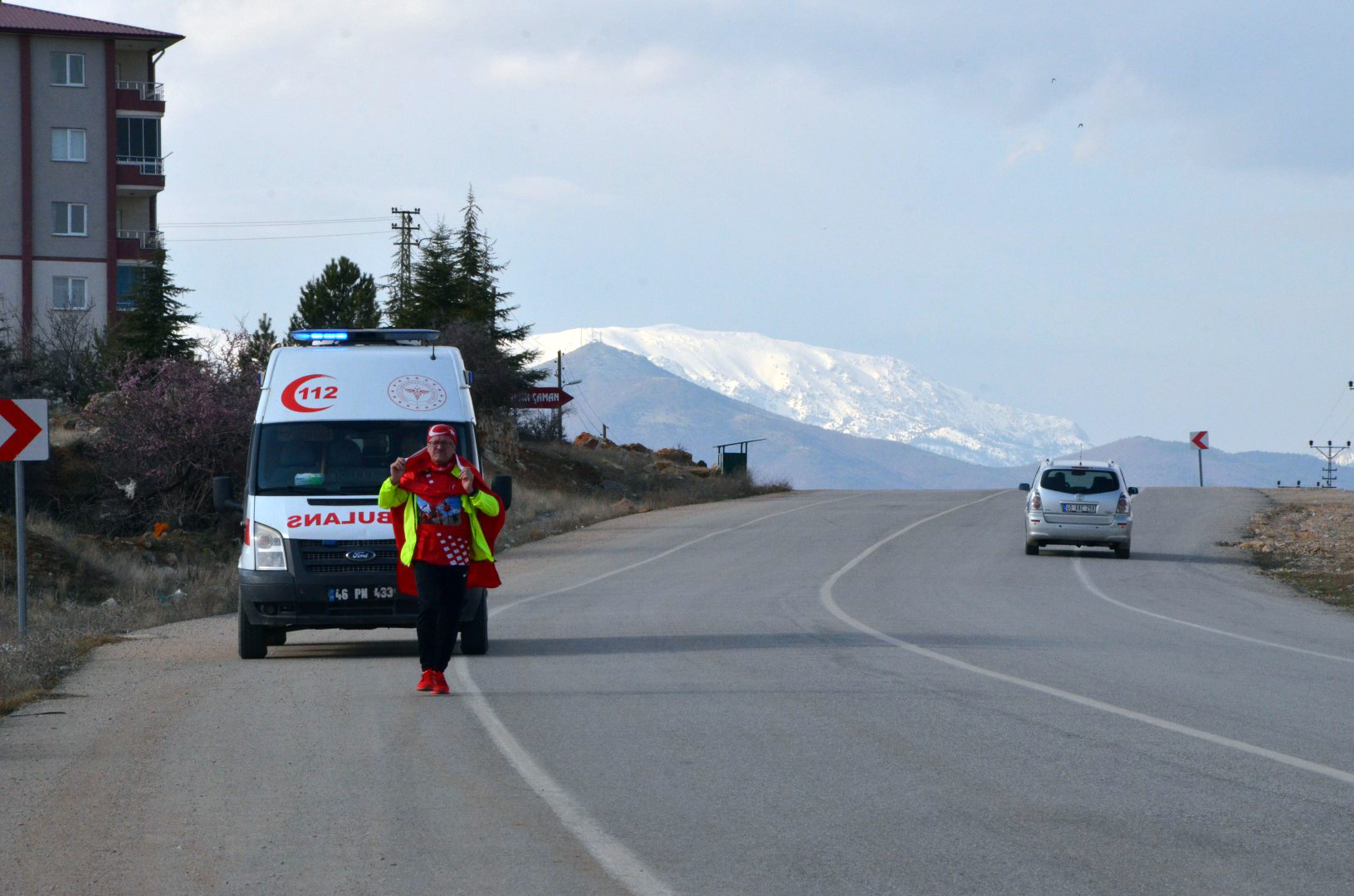 14 Kilometre Koşarak Tıp Bayramını Kutladı (3)