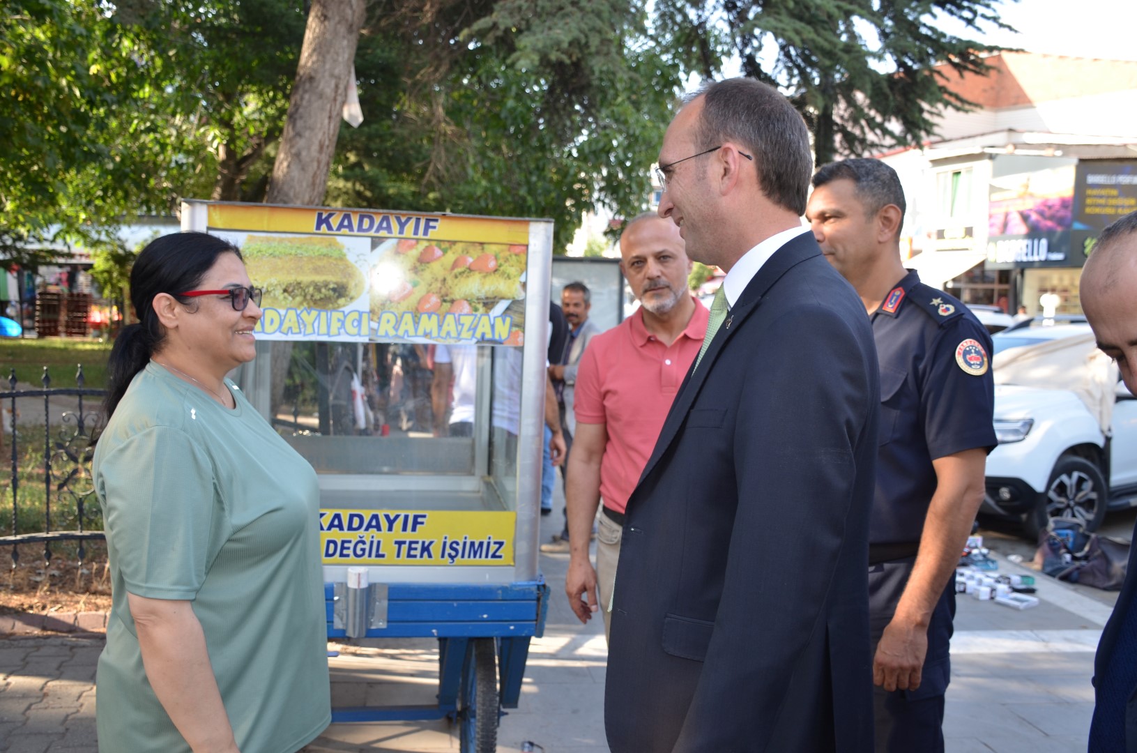 Göreve Yeni Başlayan Kaymakam’dan Esnaflara Ziyaret (8)