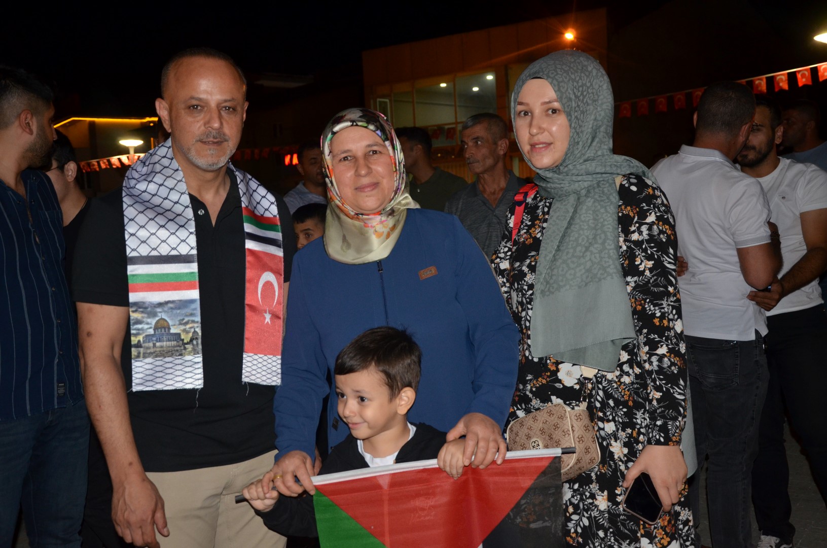 Afşin, Gazze'nin Sesi Olmak İçin Meydanda Toplandı (14)