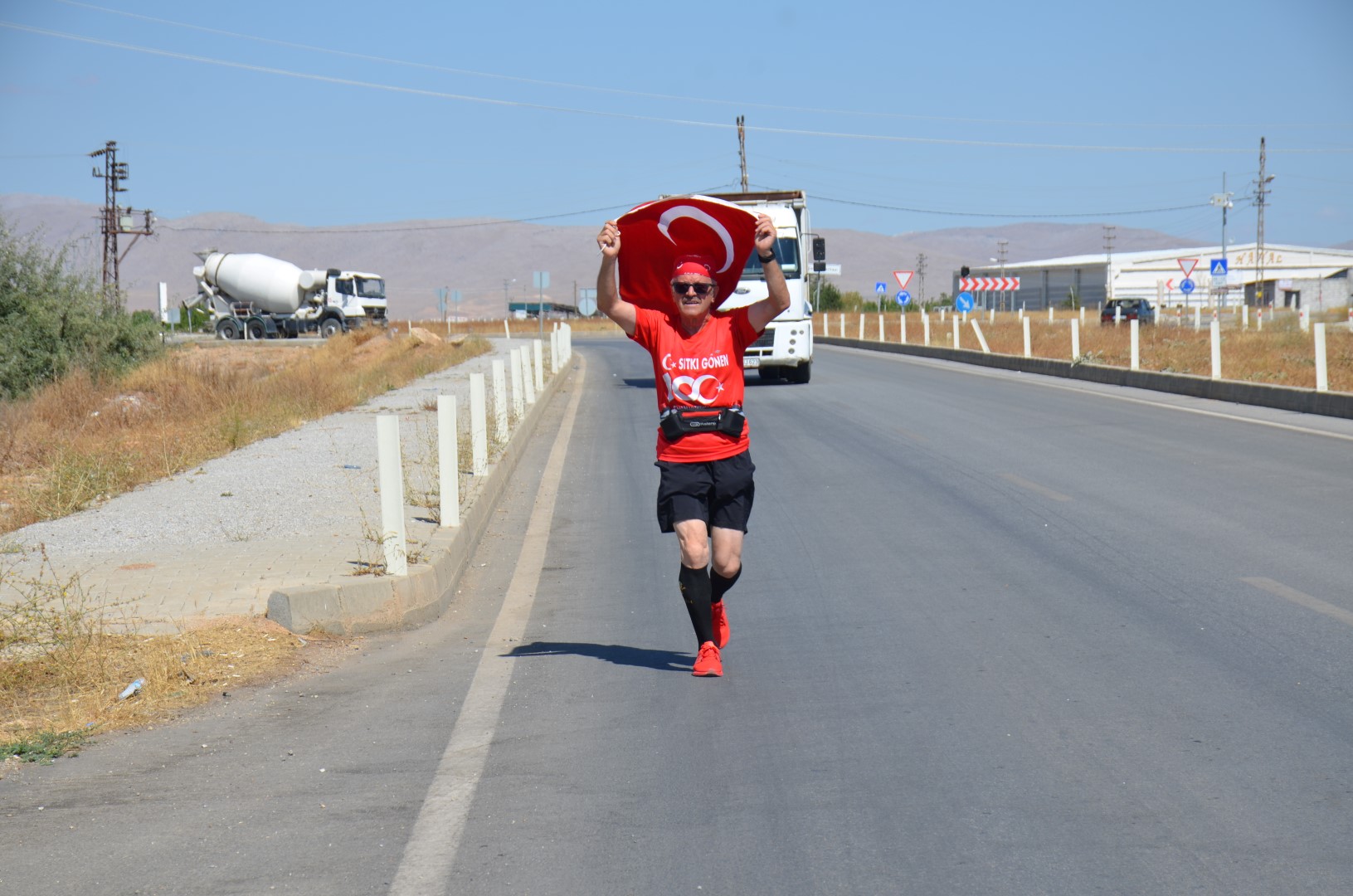 Afşin’de 30 Ağustos Zafer Bayramı İçin 30 Kilometre Koştu (2)