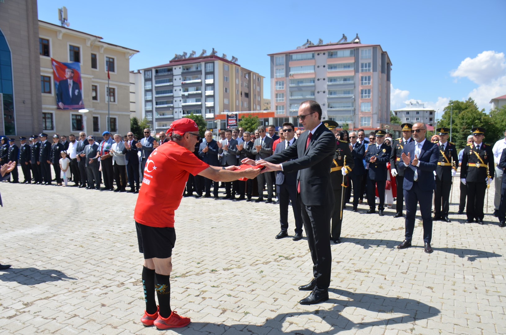 Afşin’de 30 Ağustos Zafer Bayramı İçin 30 Kilometre Koştu (7)