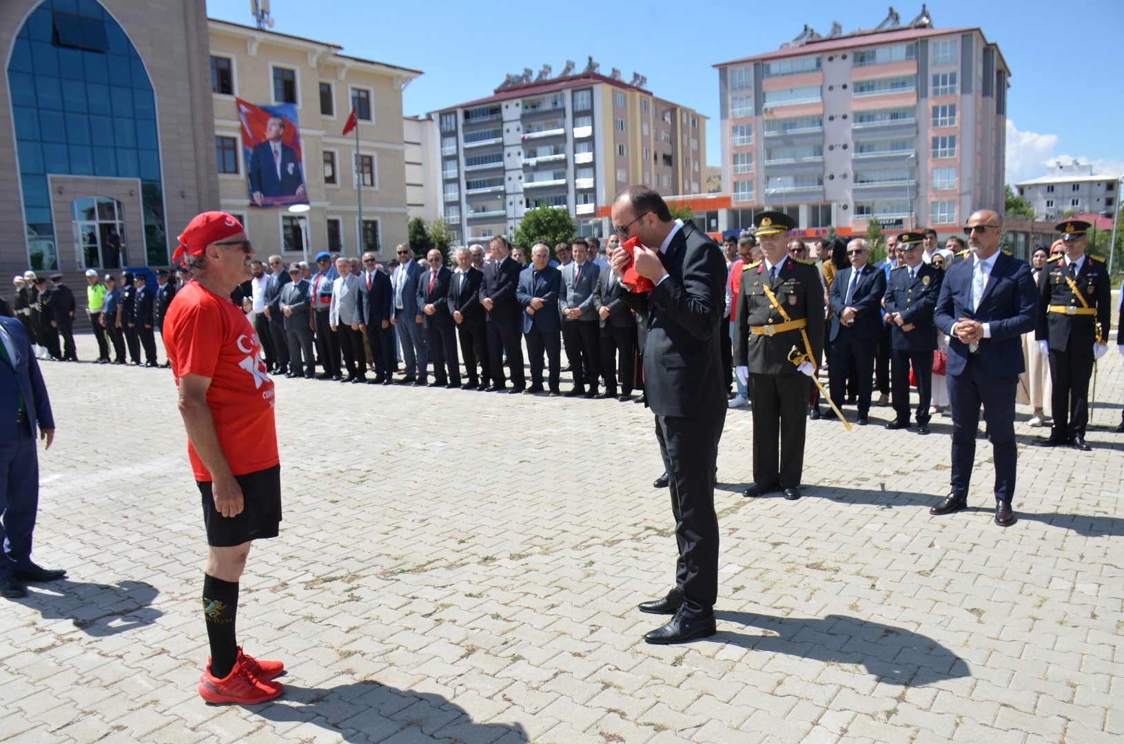 Afşin’de 30 Ağustos Zafer Bayramı İçin 30 Kilometre Koştu (8)