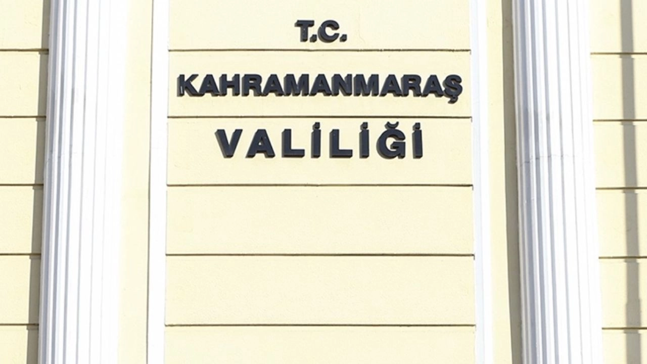 Kahramanmaras Valiligi Uyari