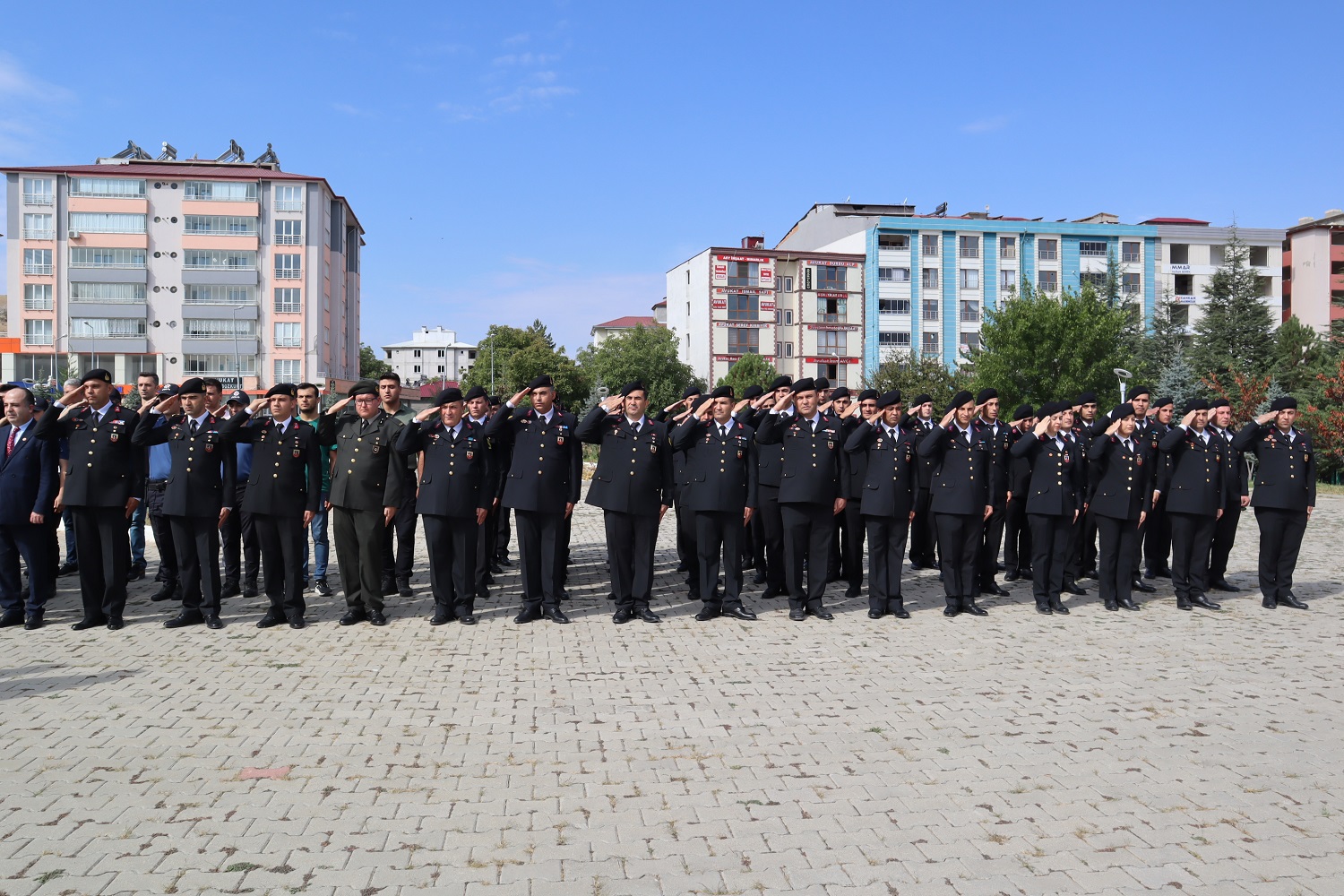 Afşin'de 19 Eylül Gaziler Günü Törenle Kutlandı (2)