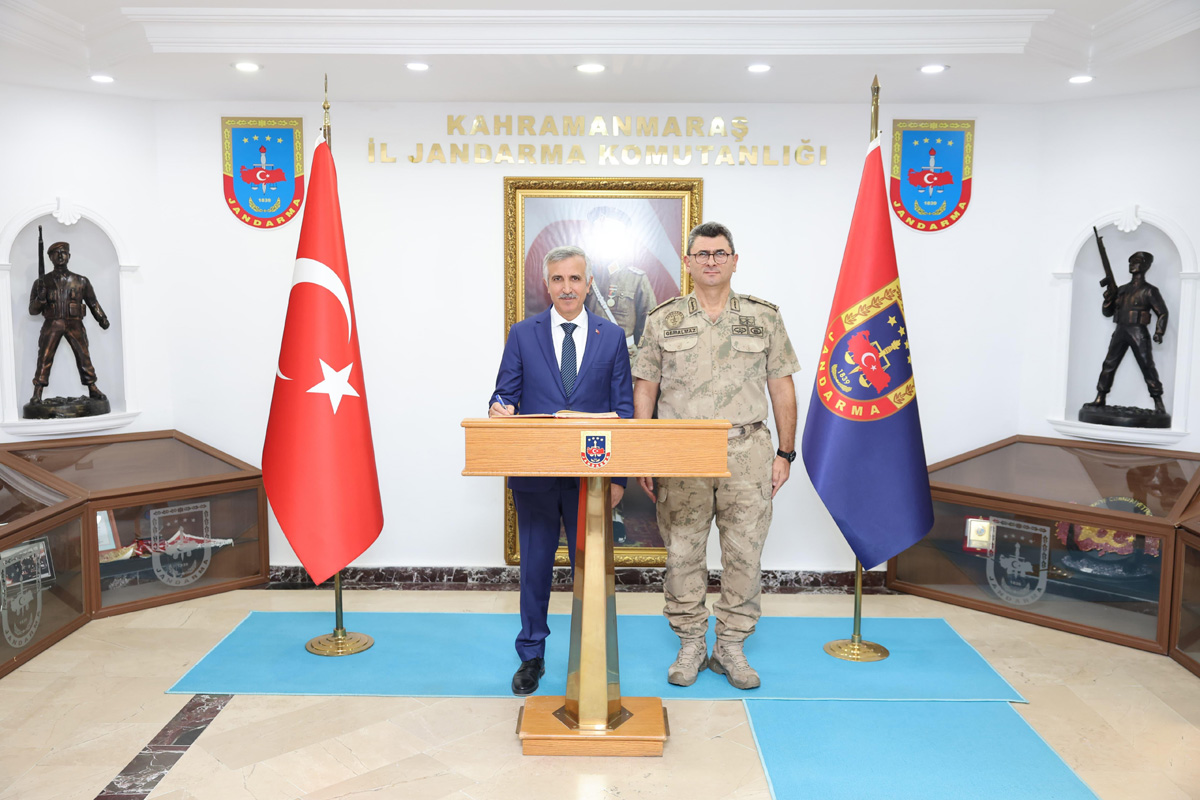 Kahramanmaraş İl Jandarma Komutanı Olarak Atanan Tuğgeneral Ali Gemalmaz4