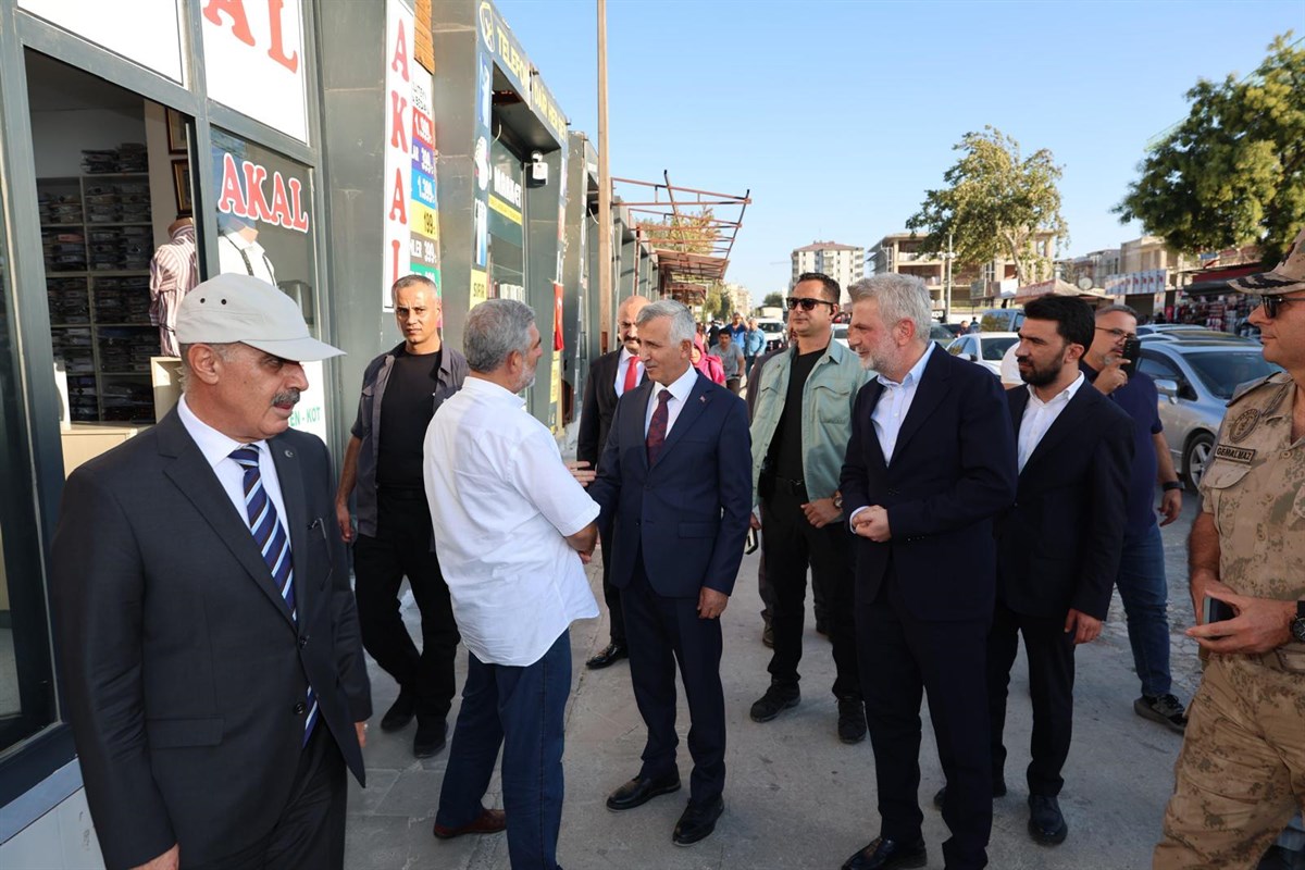 Vali Ünlüer, Trabzon Caddesi’nde İncelemelerde Bulundu2