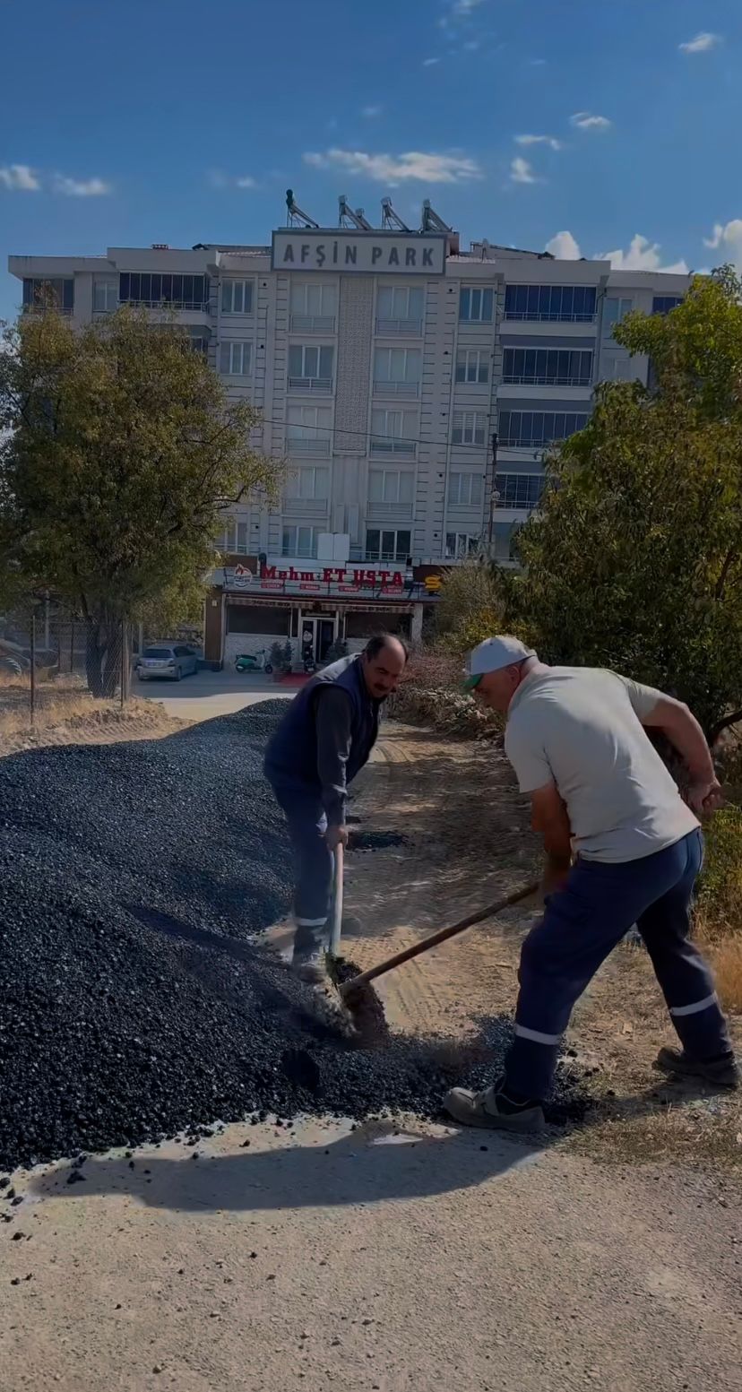 Afşin Belediyesi Yol Çalışmaları Aralıksız Devam Ediyor3