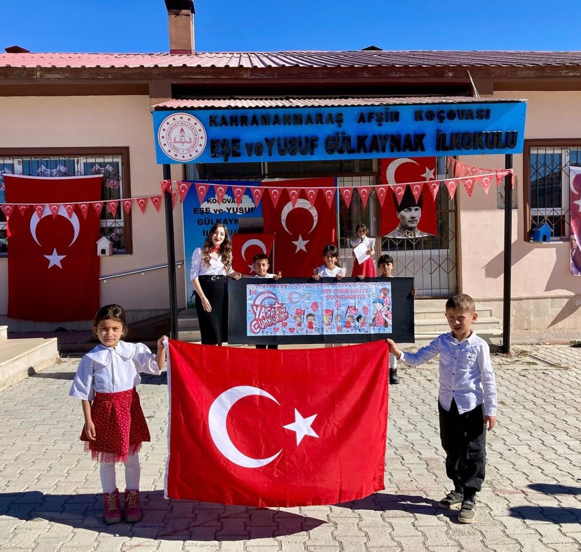 Afşin Koçovası Mahallesi’nde Cumhuriyet Bayramı Coşkusu