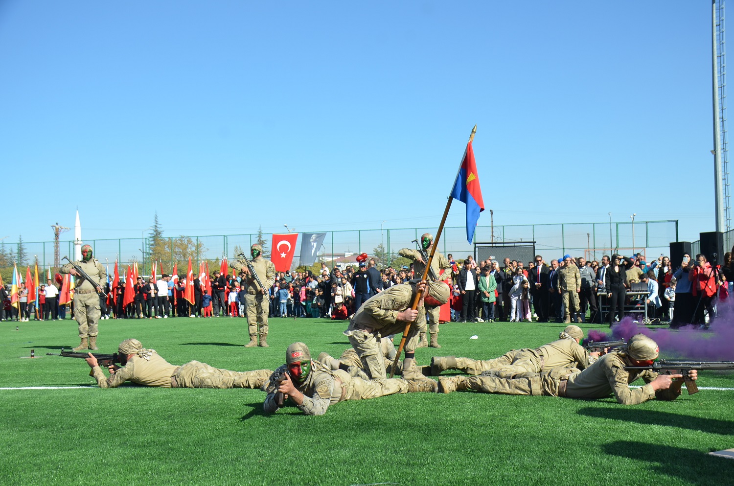 Afşin’de 29 Ekim Cumhuriyet Bayramı’nda Jandarmadan Muhteşem Gösteri (11)