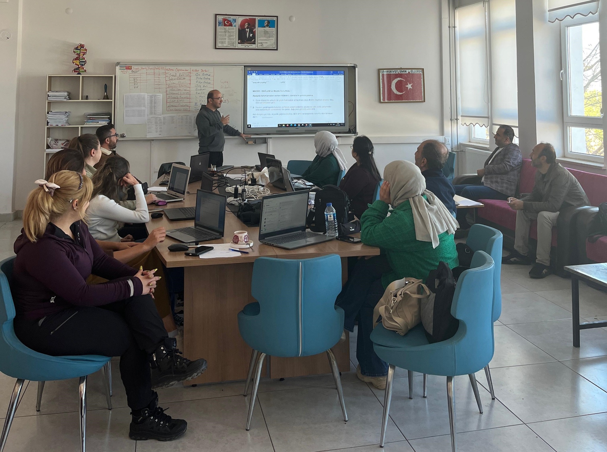 Afşin’de Açık Uçlu Madde Yazma Ve Rubrik Hazırlama Eğitimi Düzenlendi