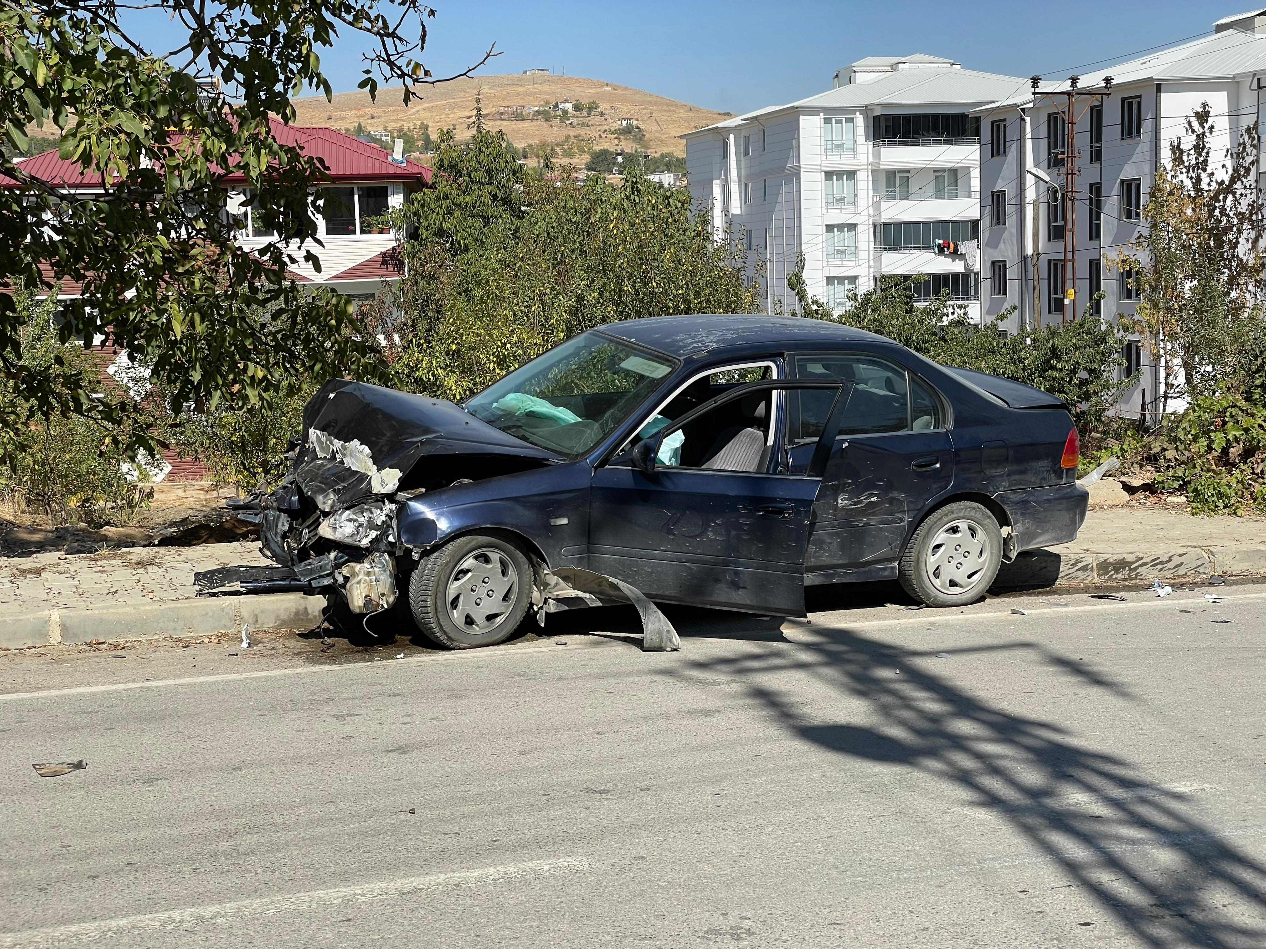 Afşin’de Trafik Kazası 1 Yaralı1