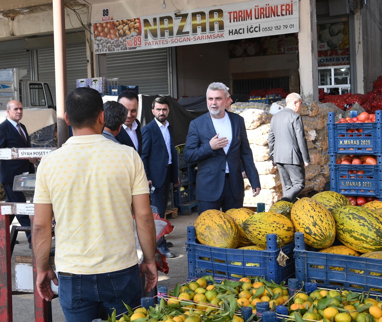 Başkan Görgel “Sebze Ve Meyve Halimizde Yeni İş Yerlerini Teslime Hazırlıyoruz” (1)