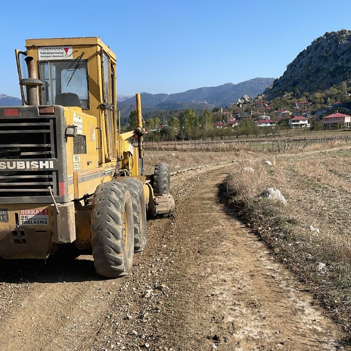 Büyükşehir, Andırın’da 11 Mahallenin Yolunu Yeniliyor (2)