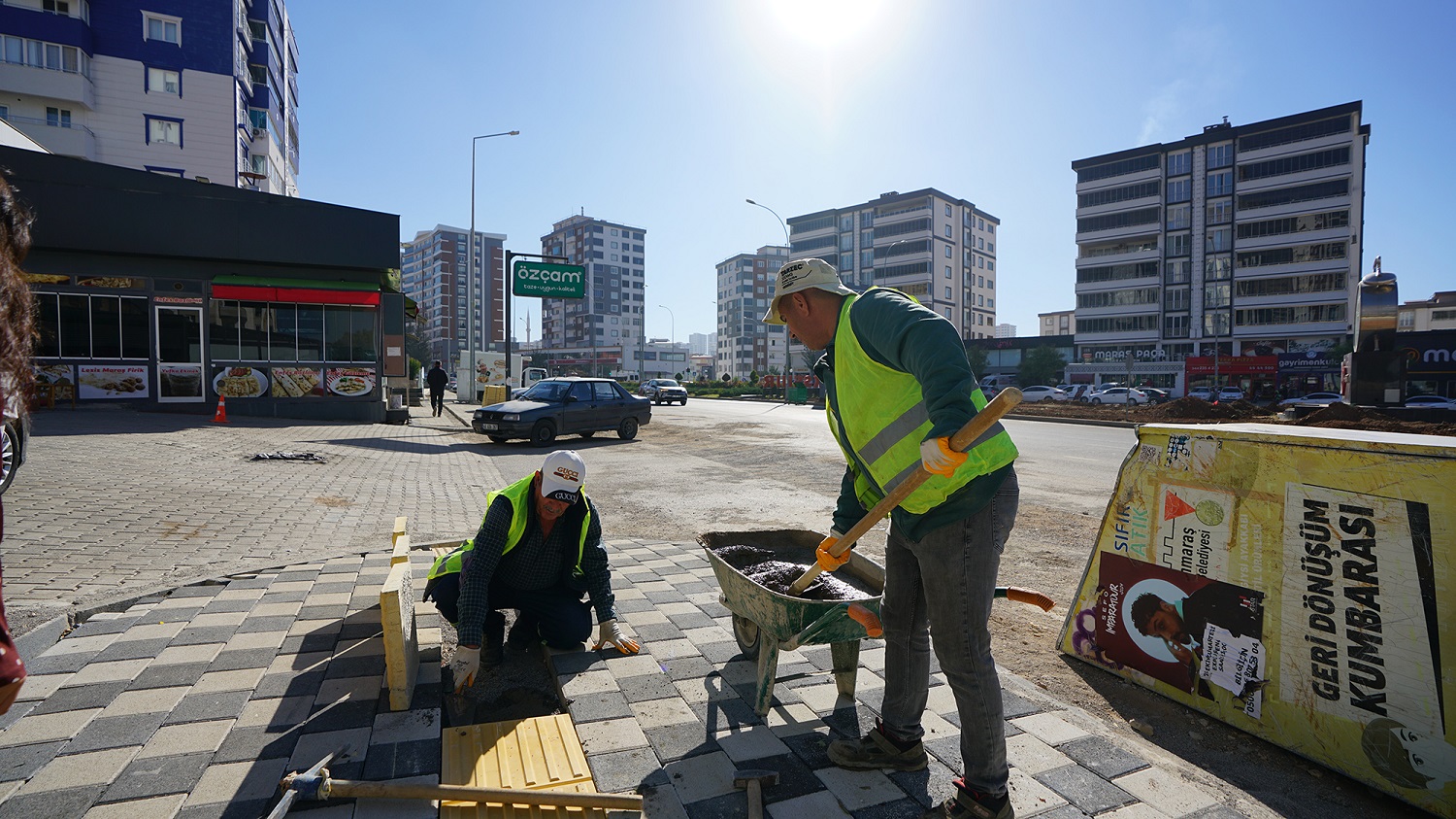 Büyükşehir, Tekerek’te Yürüyüş Yollarını Yeniliyor (3)