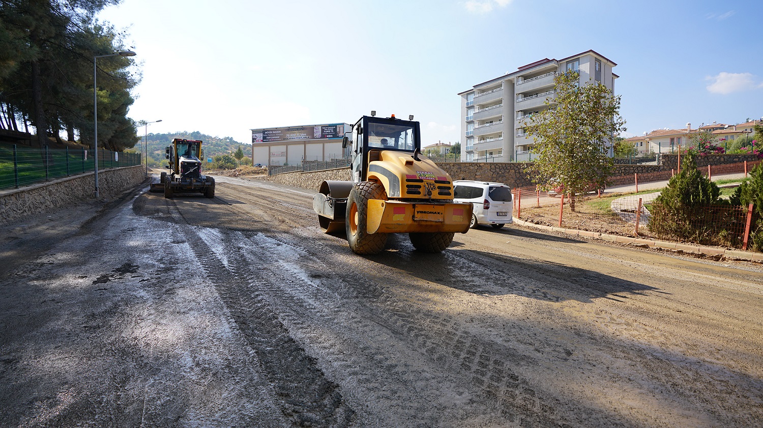 Büyükşehir, Türkoğlu’nda Caddeleri Yeniliyor (2)