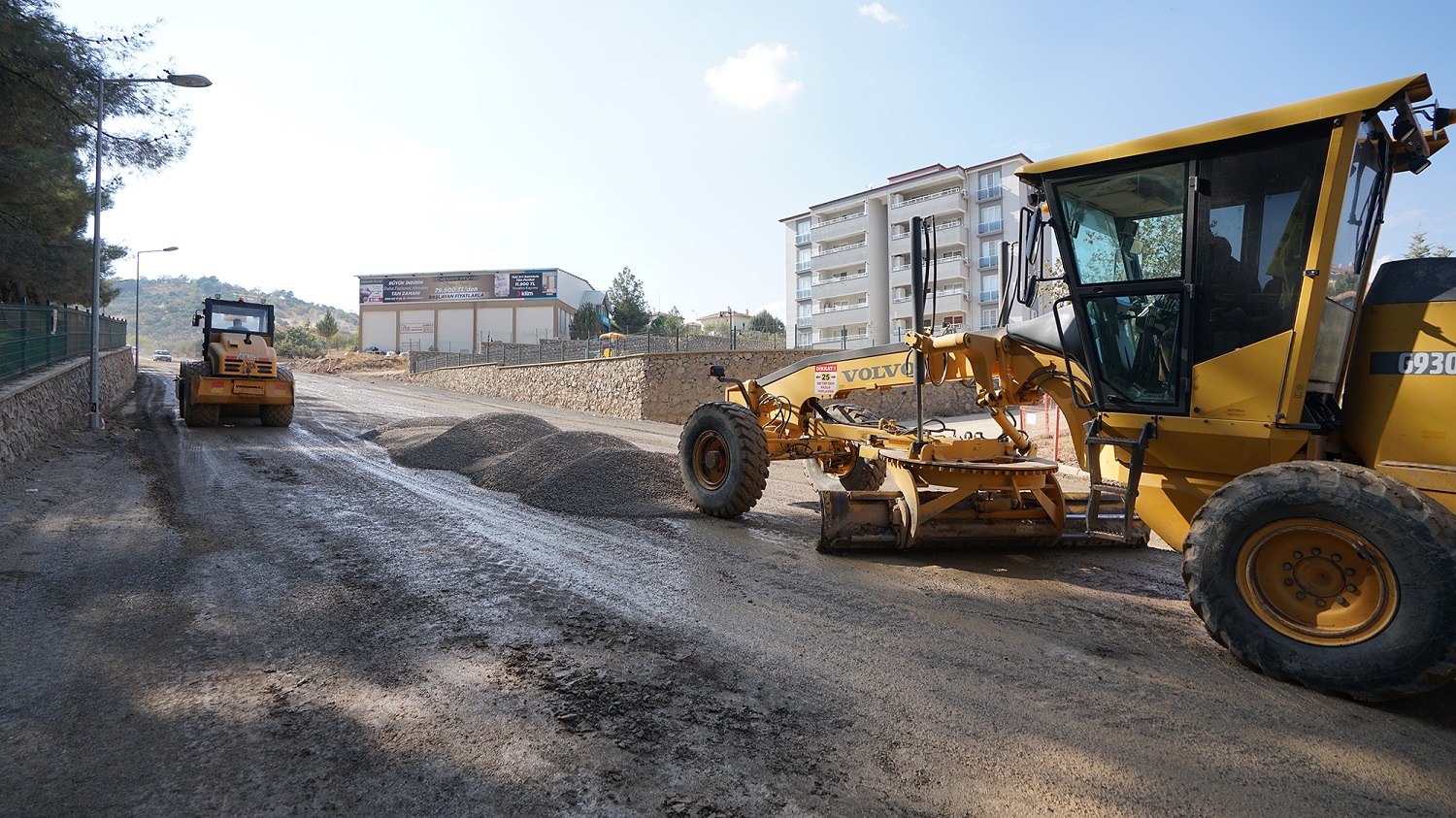 Büyükşehir, Türkoğlu’nda Caddeleri Yeniliyor (3)