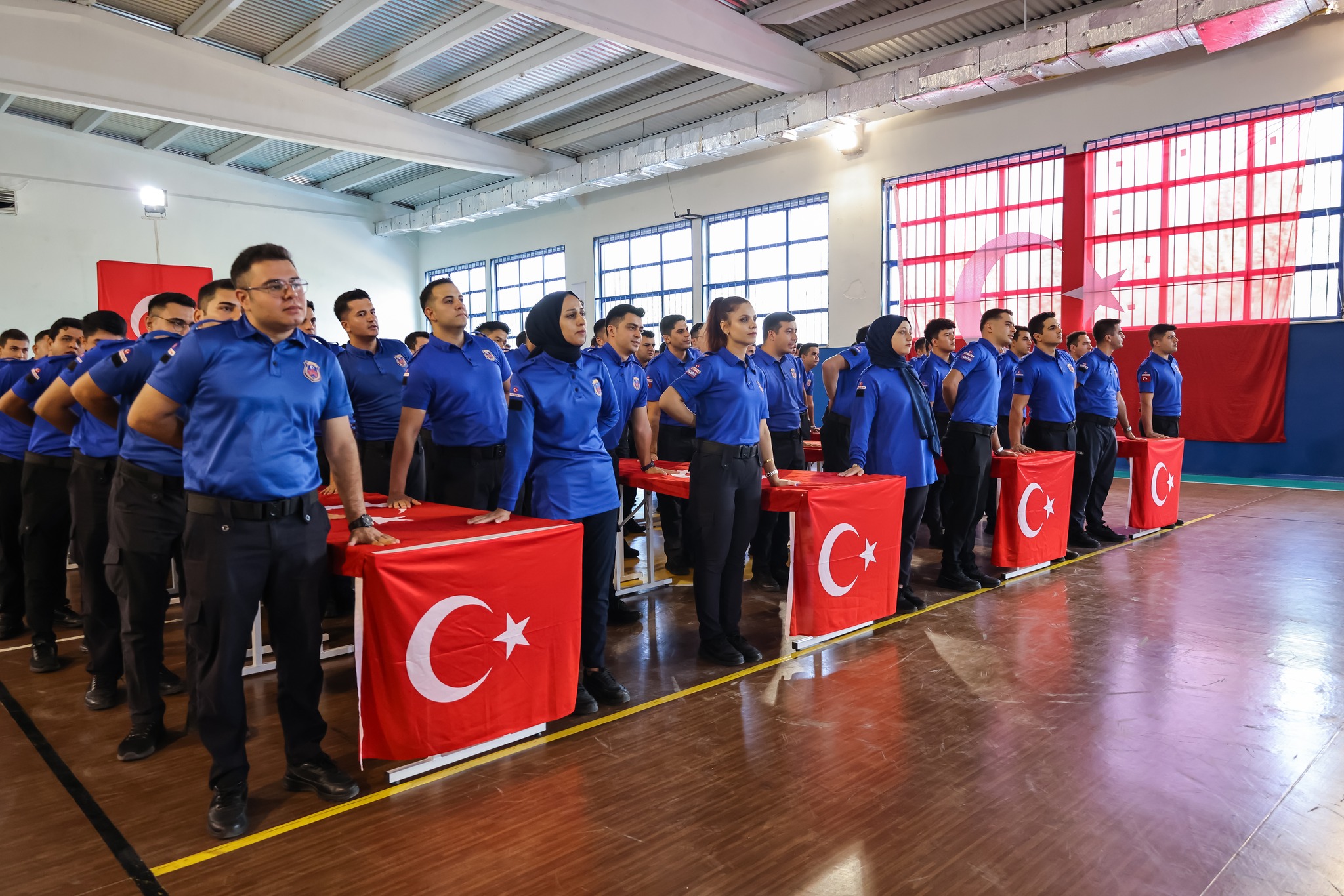 Eğitimlerini Tamamlayan İnfaz Ve Koruma Memurlarına Yemin Töreni Düzenlendi5