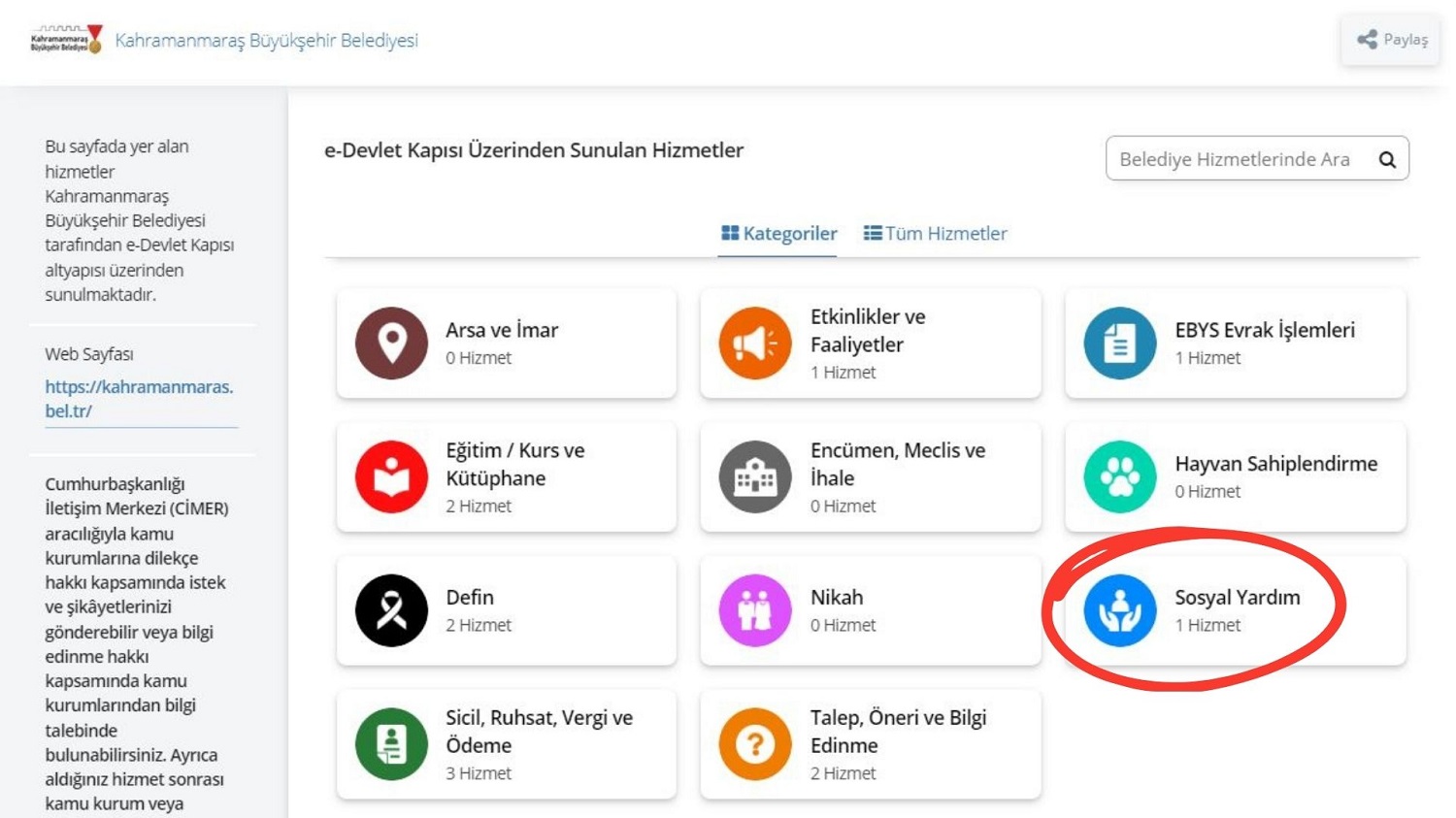 Sosyal Yardım Başvuruları E Devlet’e Taşındı (5)