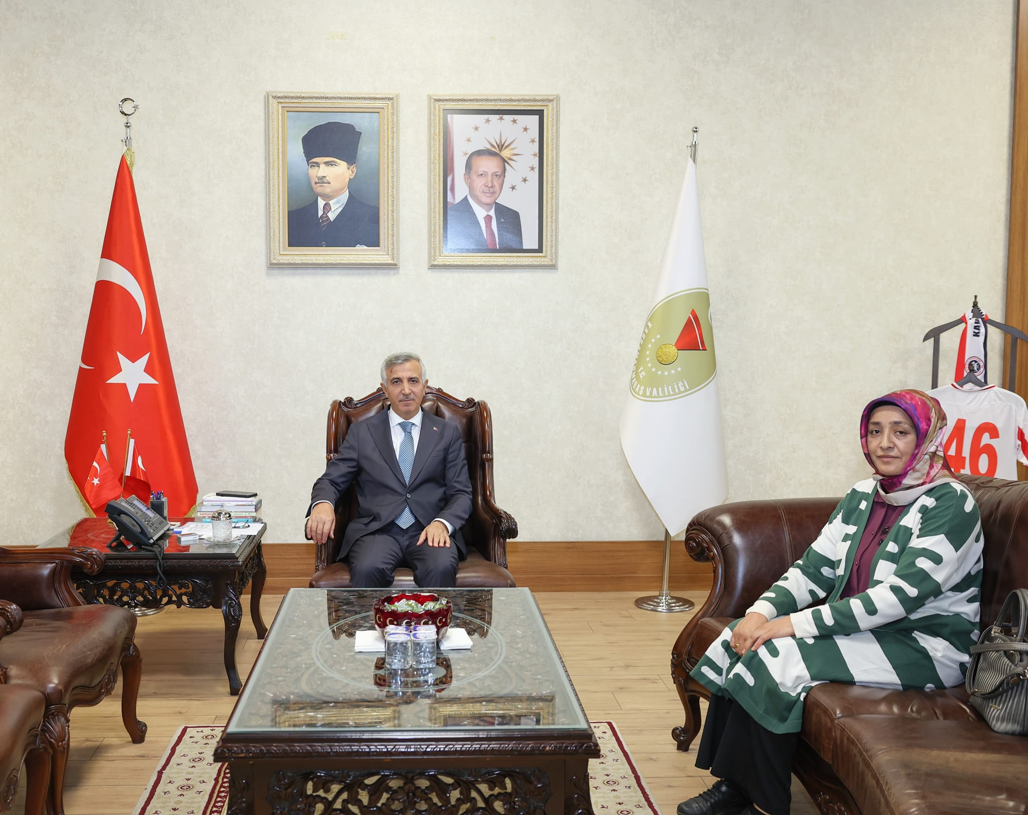 Ünlüer, Şehit Kaba’nın Kardeşi Ve Bakır İmalatçıları Makamında Misafir Etti