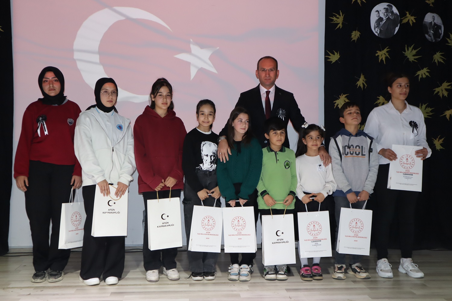 Afşin’de 10 Kasım Atatürk’ü Anma Programı Düzenlendi (1)