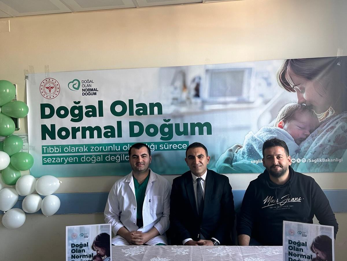 Afşin'de Doğal Olan Normal Doğum Standı Kuruldu1