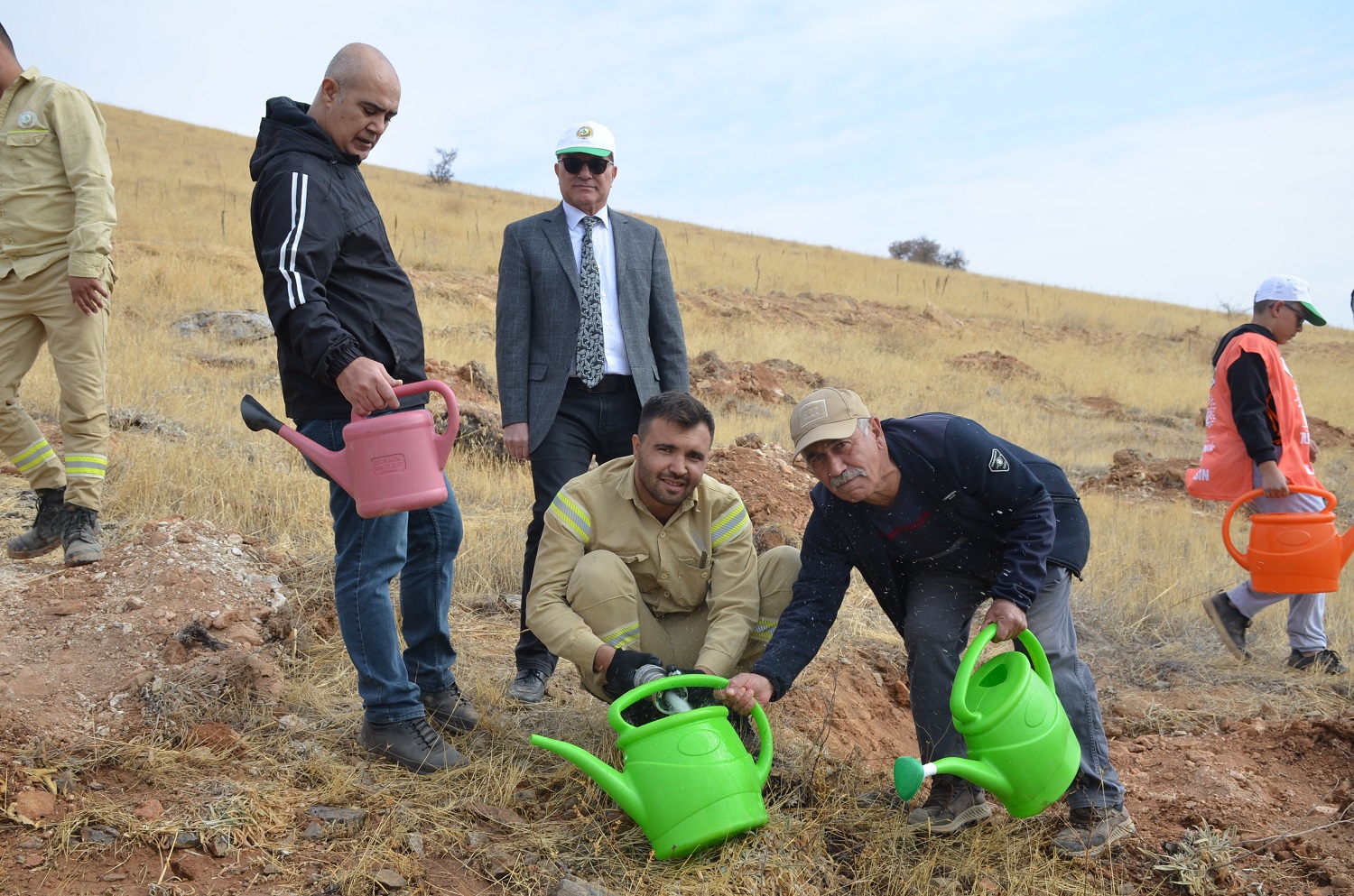 Afşin’de Milli Ağaçlandırma Günü’nde Fidan Dikimi Yapıldı (16)-1