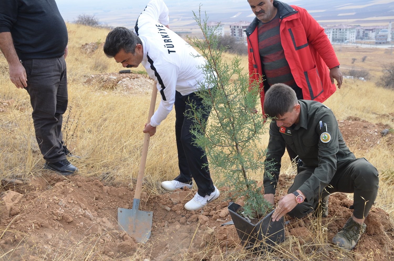 Afşin’de Milli Ağaçlandırma Günü’nde Fidan Dikimi Yapıldı (6)-1