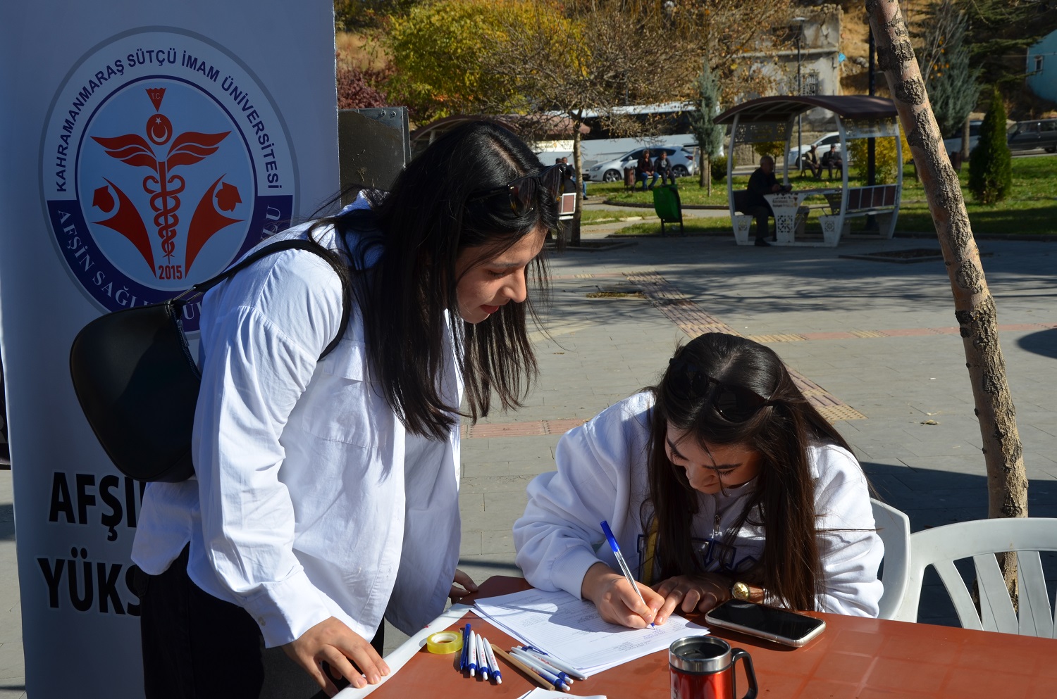 Afşin’de Organ Bağışı Haftası İçin Bilgilendirme Standı Kuruldu (1)