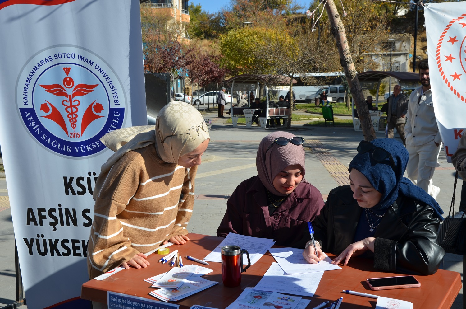 Afşin’de Organ Bağışı Haftası İçin Bilgilendirme Standı Kuruldu (3)