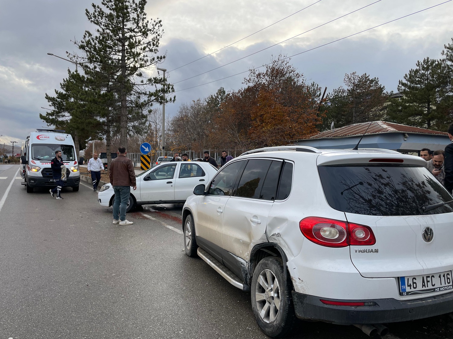 Afşin'de Trafik Kazası-1