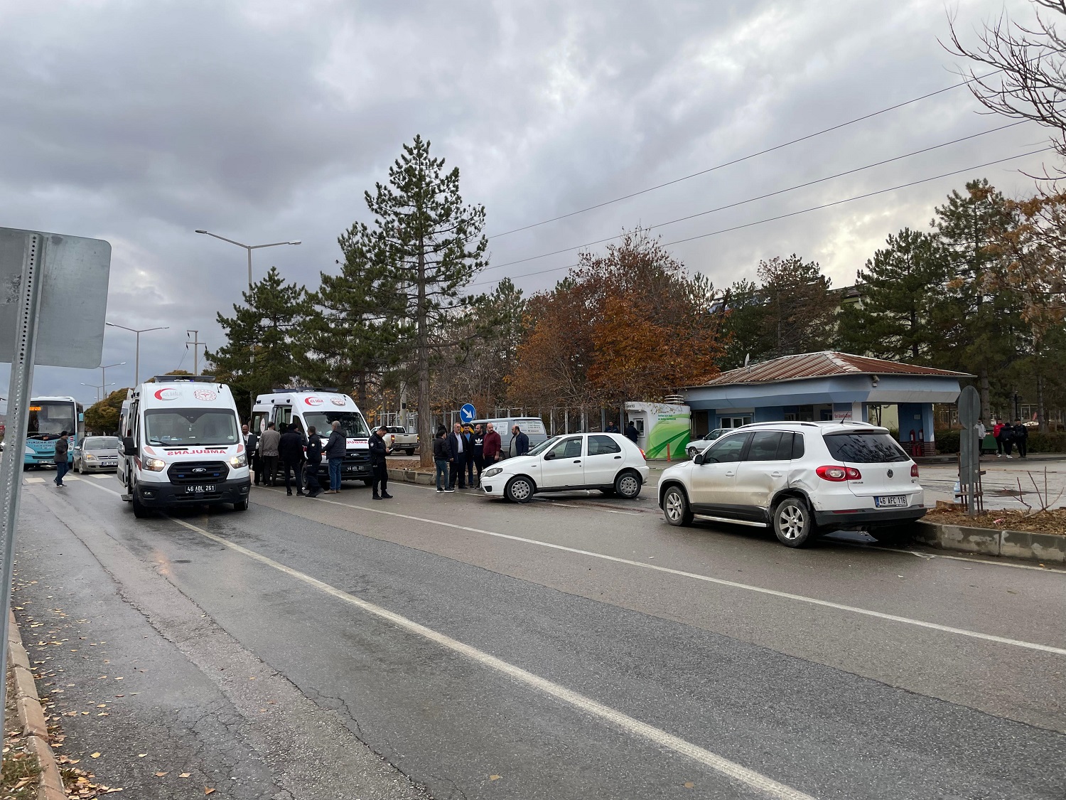 Afşin'de Trafik Kazası