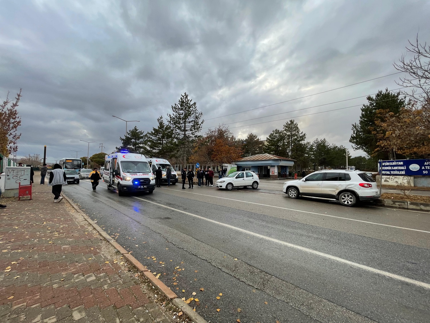 Afşin'de Trafik Kazası