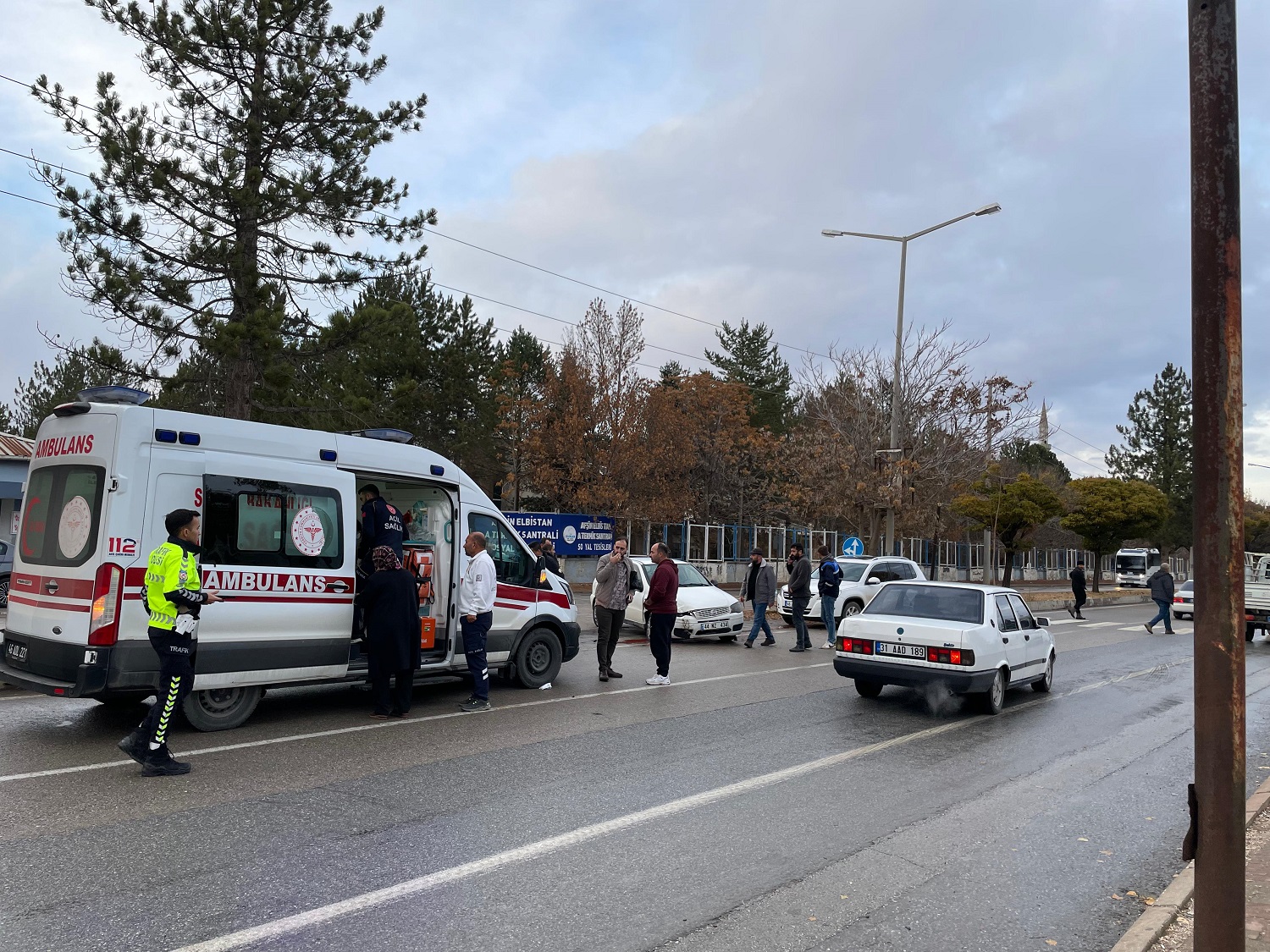 Afşin'de Trafik Kazası