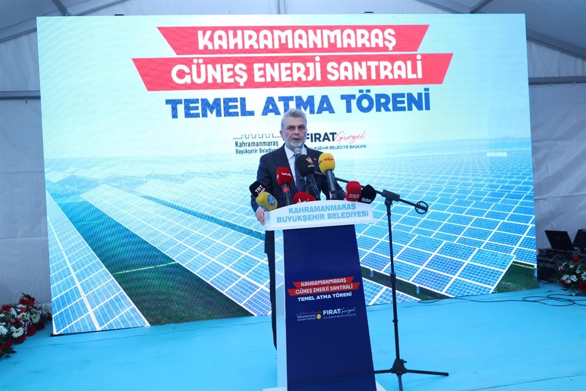 Kahramanmaraş Güneş Enerji Santrali’nin Temeli Atıldı2