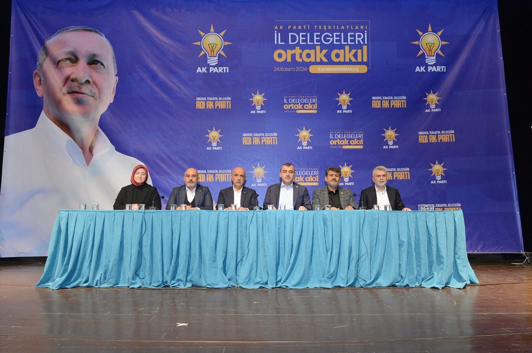 Kahramanmaraş İl Delegeleri Ortak Akıl Toplantısı Düzenledi